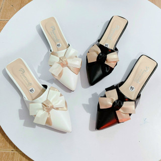 Dép Sục nữ nơ  thời trang cực êm ái cực đáng yêu size 35-39