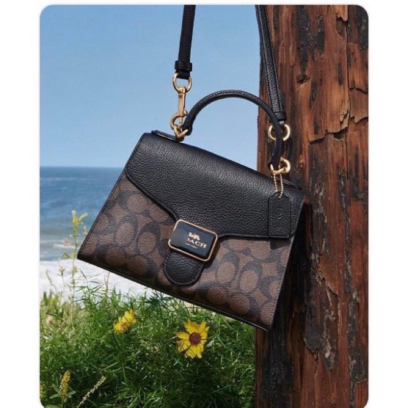 Túi xách Coach Pepper da thật sang chảnh