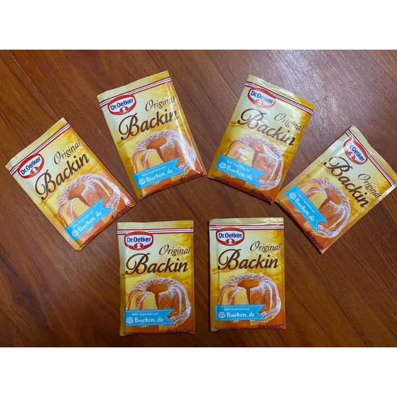 Hàng Đức SÉT 4 GÓI MEN NỞ HỮU CƠ HEFE DR.OETKER