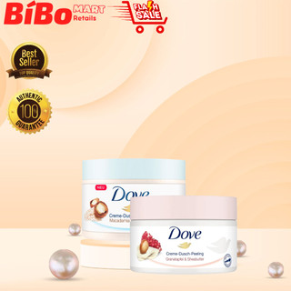 Tẩy Da Chết Body Dove Đức 225ml êm dịu cho da lưu hương dễ chịu DOVE Exfoliating Body