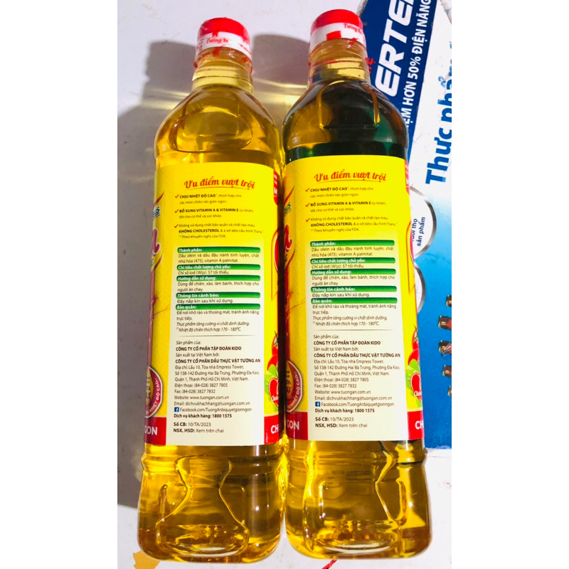 Dầu ăn Olita 1 lít Tường An