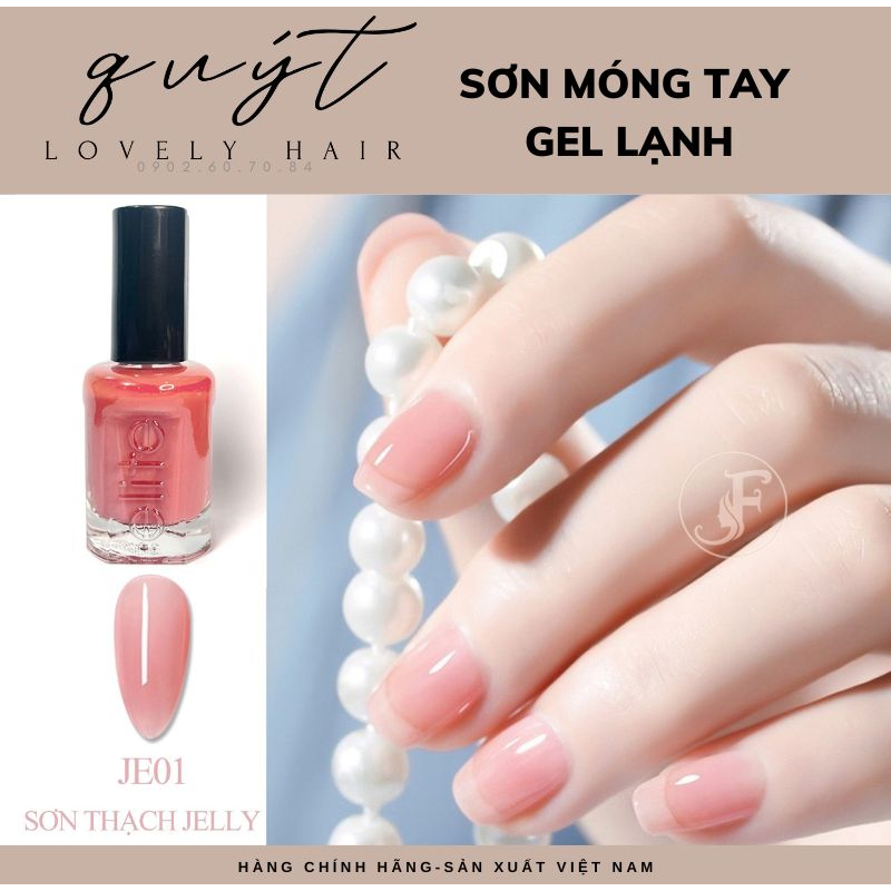Sơn móng tay thạch jelly cao cấp siêu bóng 17ml