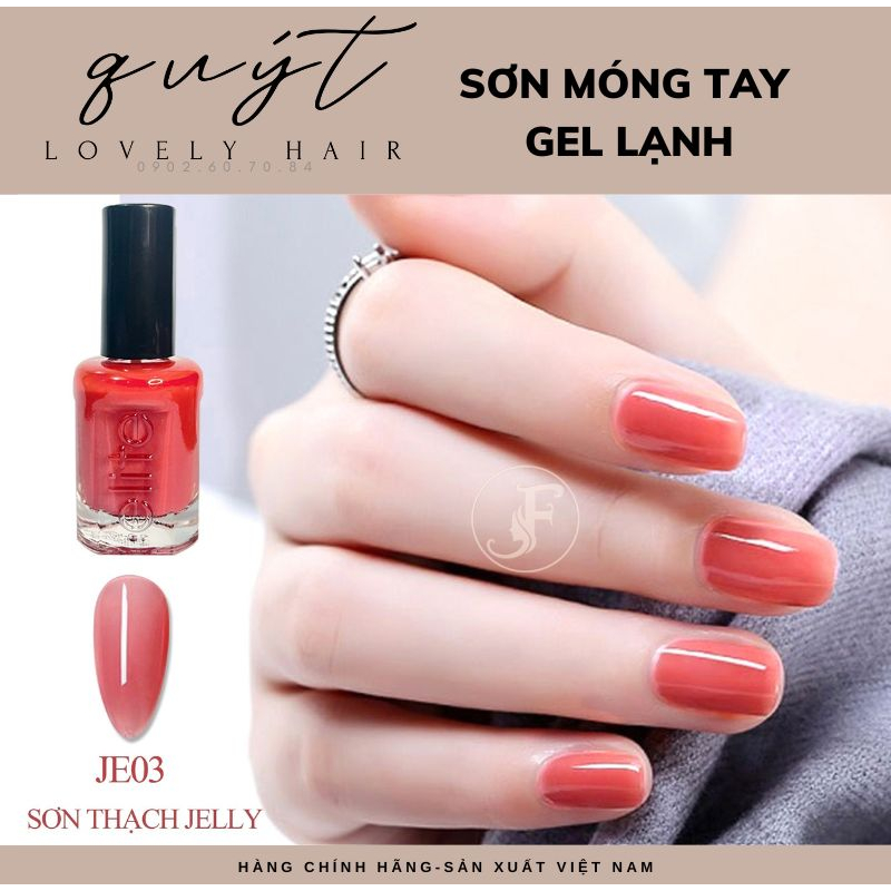 Sơn móng tay thạch jelly cao cấp siêu bóng 17ml