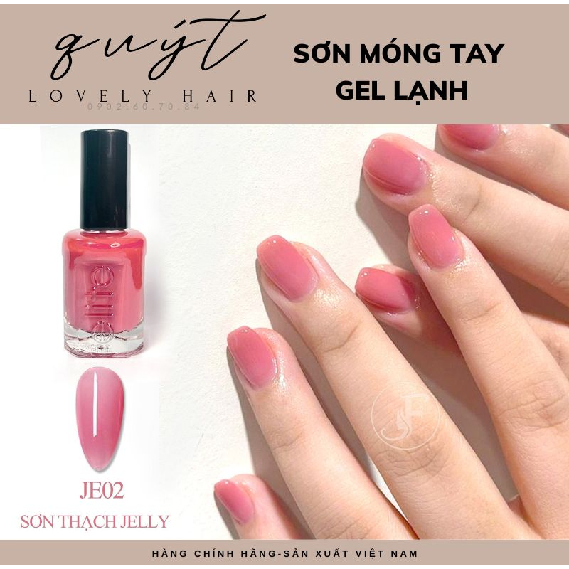 Sơn móng tay thạch jelly cao cấp siêu bóng 17ml