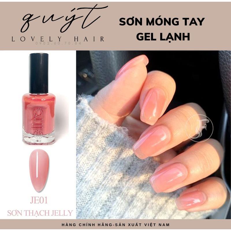 Sơn móng tay thạch jelly cao cấp siêu bóng 17ml