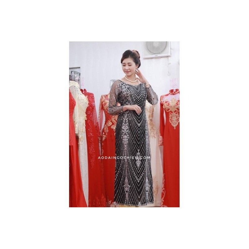 Vải ren kim tuyến