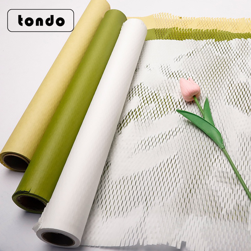 Cuộn Giấy Tổ Ong Gói, Lót Hoa Độc Lạ