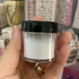 Bột trắng White, Clear đắp móng - Bột MỸ hàng chuẩn đắp móng siêu mịn (hũ 10g và 30g)