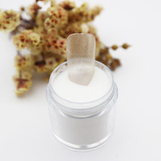 Bột trắng White, Clear đắp móng - Bột MỸ hàng chuẩn đắp móng siêu mịn (hũ 10g và 30g)