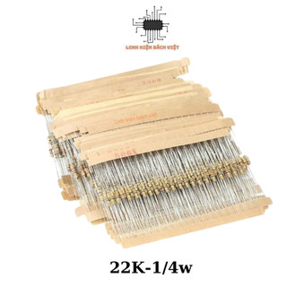 Điện trở 1/4W 22K (Túi 100c) chất lượng tốt