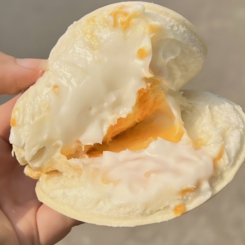 1KG Bánh Hamburger Nhân Sữa Chua Ruốc Chà Bông Siêu Ngon