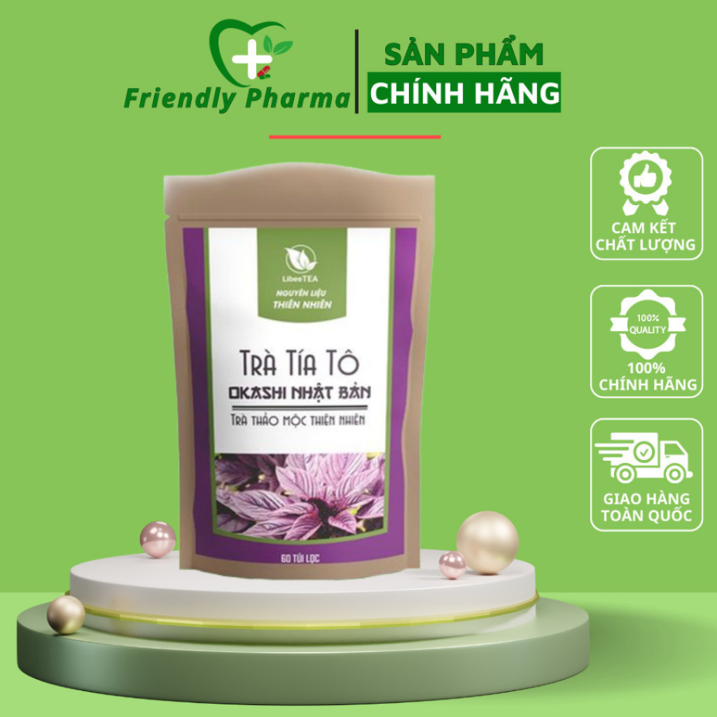 Trà tía tô Okashi Nhật Bản hỗ trợ cải thiện tình trạng đau nhức xương khớp, tê bì chân tay, nồng độ acid uric trong