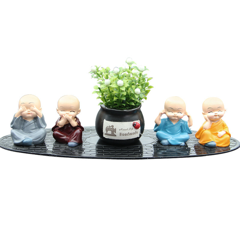 Thảm lót chống trượt trang trí tap lô ô tô, Thảm lót hình bầu dục trống trượt