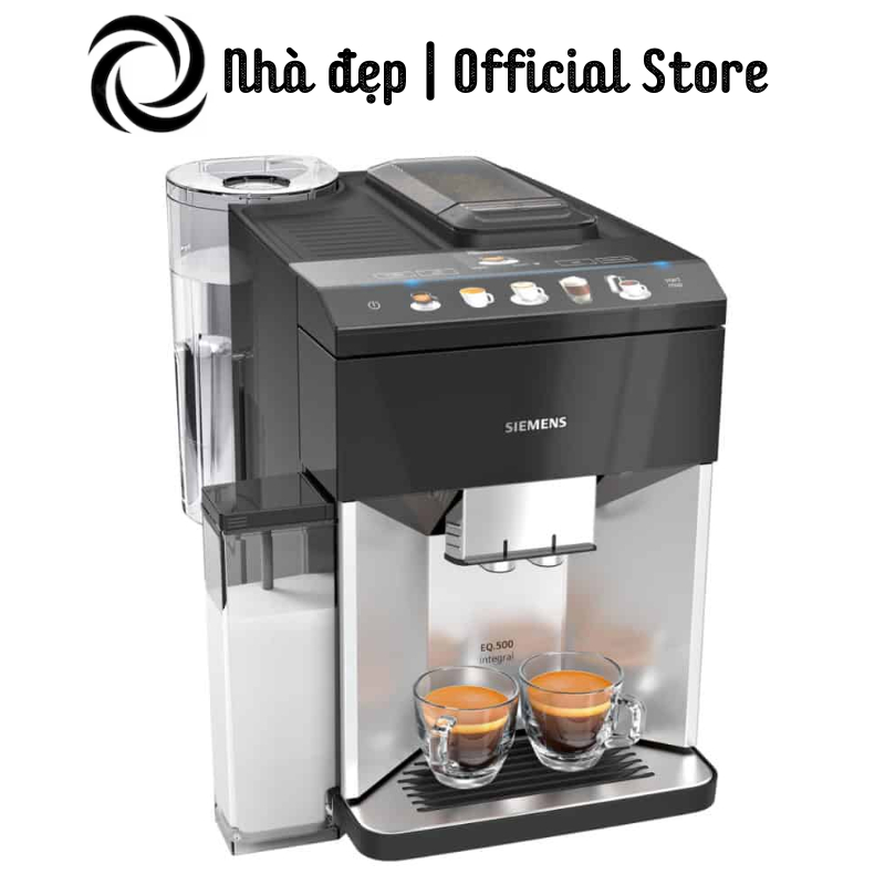 Máy Pha Cà Phê Tự Động Siemens TQ503D01 EQ500, Coffee Machine, Espresso, Cappuccino, Nhập Đức, BH 12 Tháng, nhadep_99