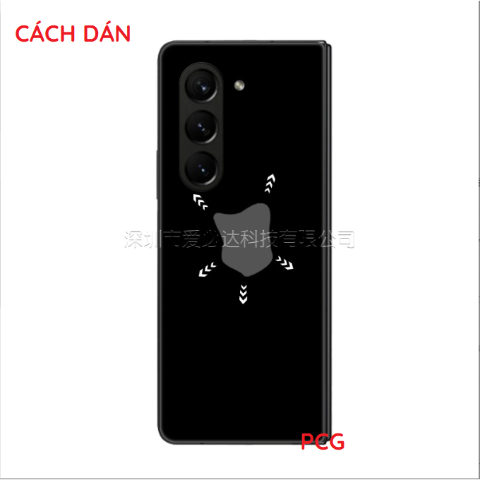 Kính cường lực Samsung Z Fold 5/ Z Fold 4/ Z Fold 3 màn hình nhỏ và mặt lưng  full keo, kính 100%