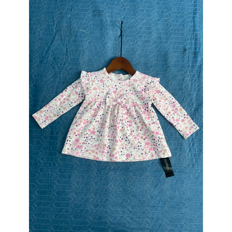 Áo thun dài tay bé gái Dunnes 6m-4y 🌈 Áo phông dài tay cotton cao cấp