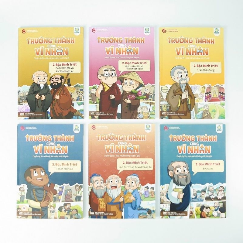 HL-Trưởng thành cùng vĩ nhân 2 ( 6 cuốn - Bậc Minh Triết)