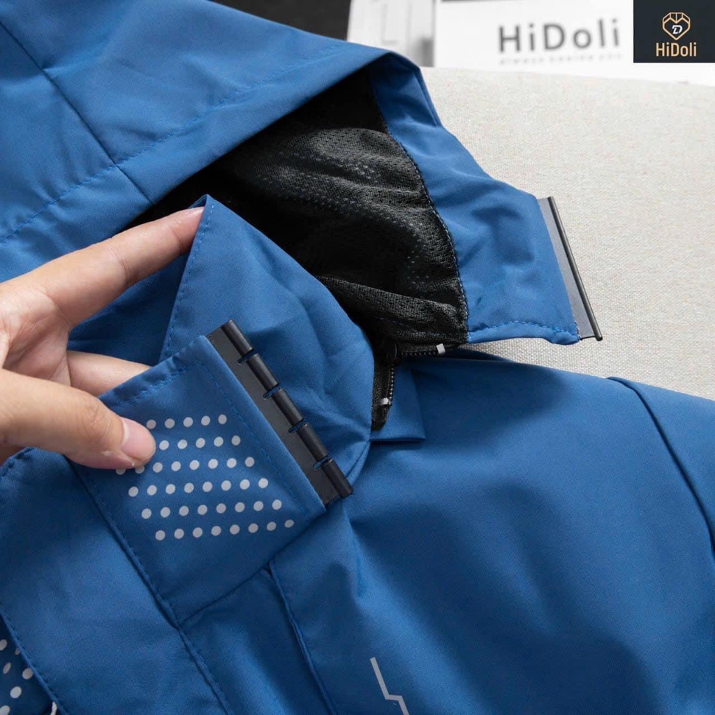 Áo khoác gió nam nữ cao cấp 2 lớp, Áo gió nam nữ chất gió tráng bạc, chống nước,chống gió, ngăn tia UV tuyệt đối GUMANO
