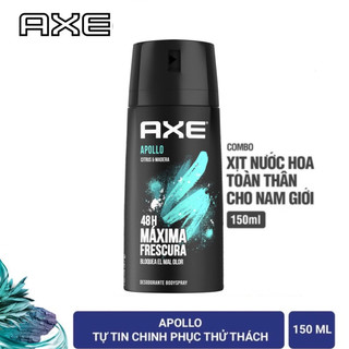 Xịt khử mùi Axe Apollo 48H Fresh/Frais 150ml