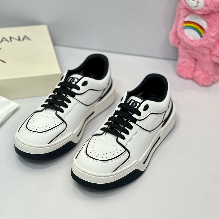 Giày sneaker Dolce Gabbana Trắng Đen new 2023 LA on web fullbox bill thẻ phụ kiện