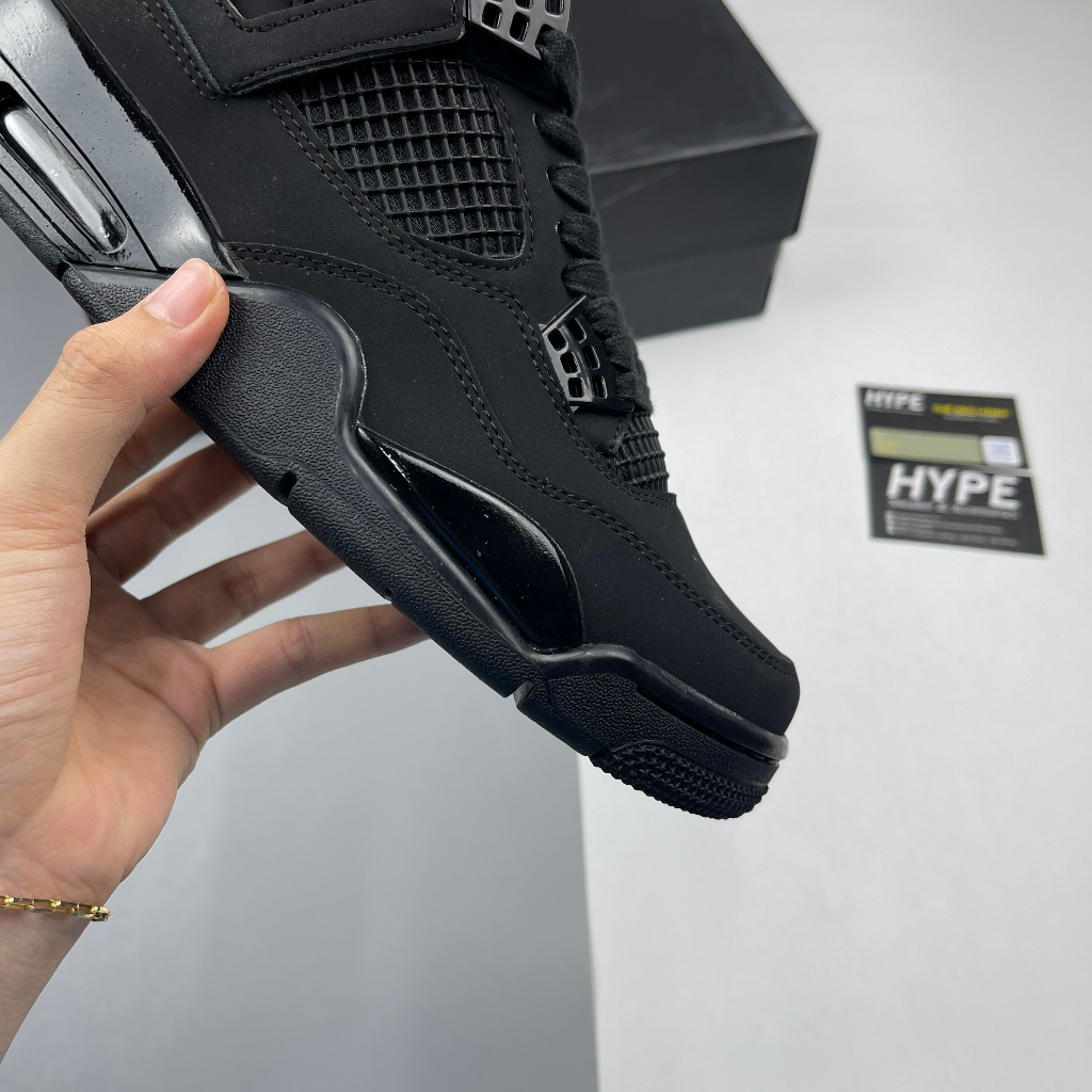 Giày Jordan 4 Black Cat ( jd4 full đen) - Hype Sneaker / Best Quality