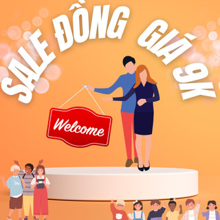 Sale đồng giá 9k