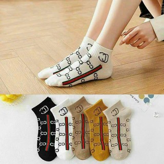 Tất nữ cổ ngắn combo 5 đôi cute