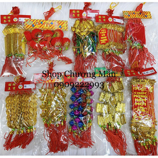 Combo 100 dây đồ treo trang trí tết nhiều mẫu đẹp