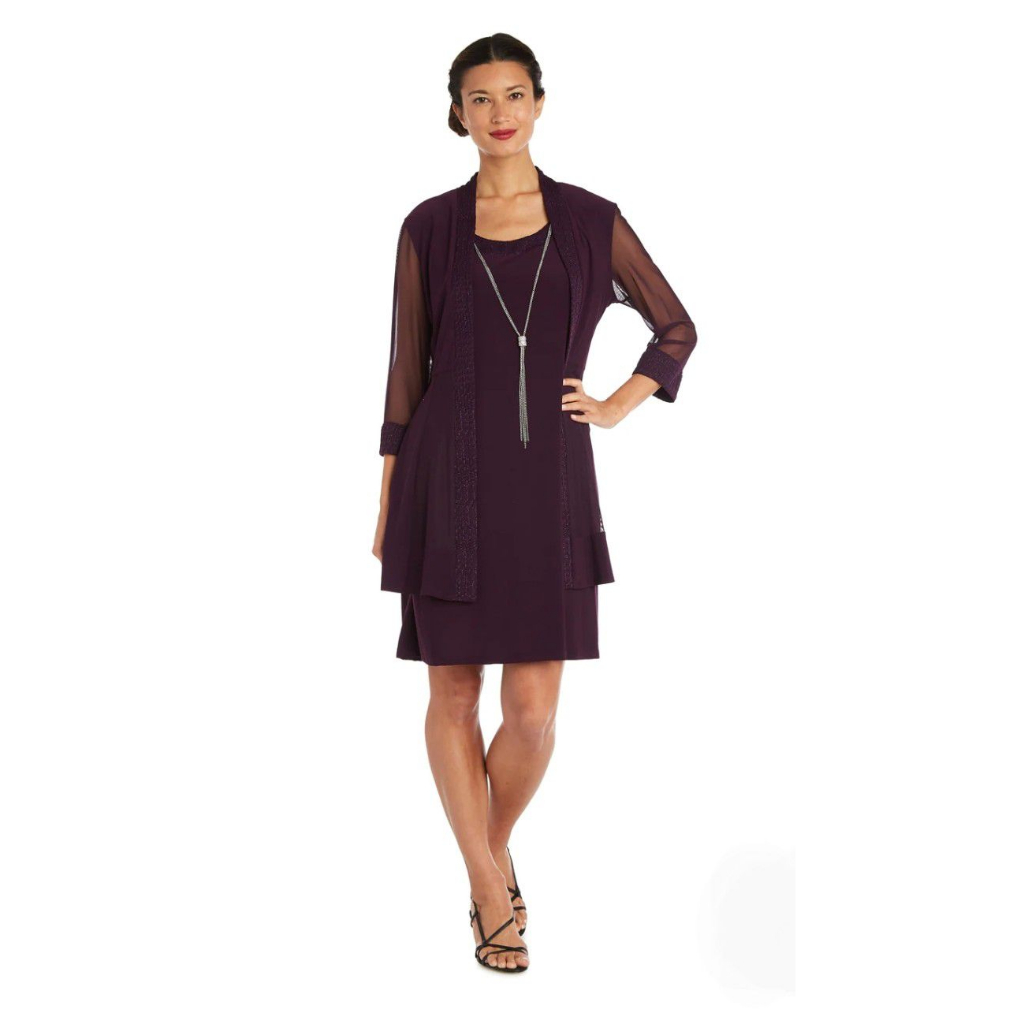 Bộ váy và áo khoác R&M Richards, vnxk, xuất dư, sang xịn