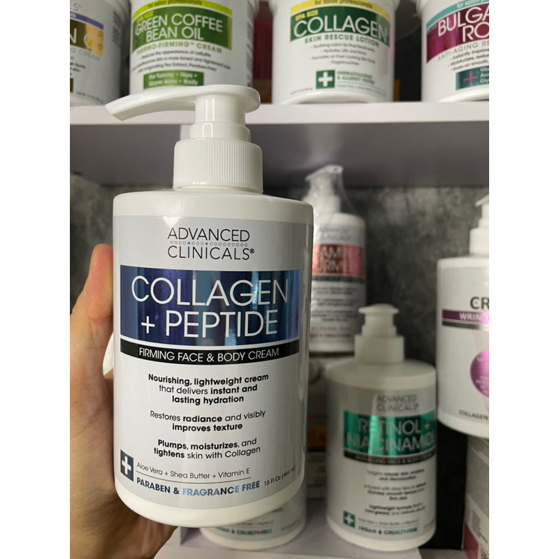 Kem dưỡng ẩm Vitamin C & Turmeric Face & Body làm săn chắc, làm sáng với Shea Butter & Vitamin E ; retinol