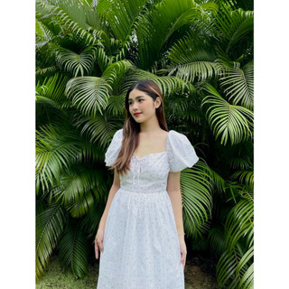 Váy hoa nhí tay bồng