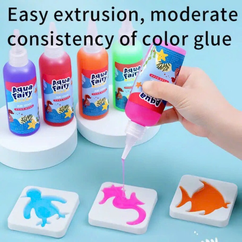 Bộ Đồ Chơi Tạo Hình Nước 3D, Bút Màu Ma Thuật Tạo Hình Nghệ Thuật Cho Bé Phát Triển Sáng Tạo