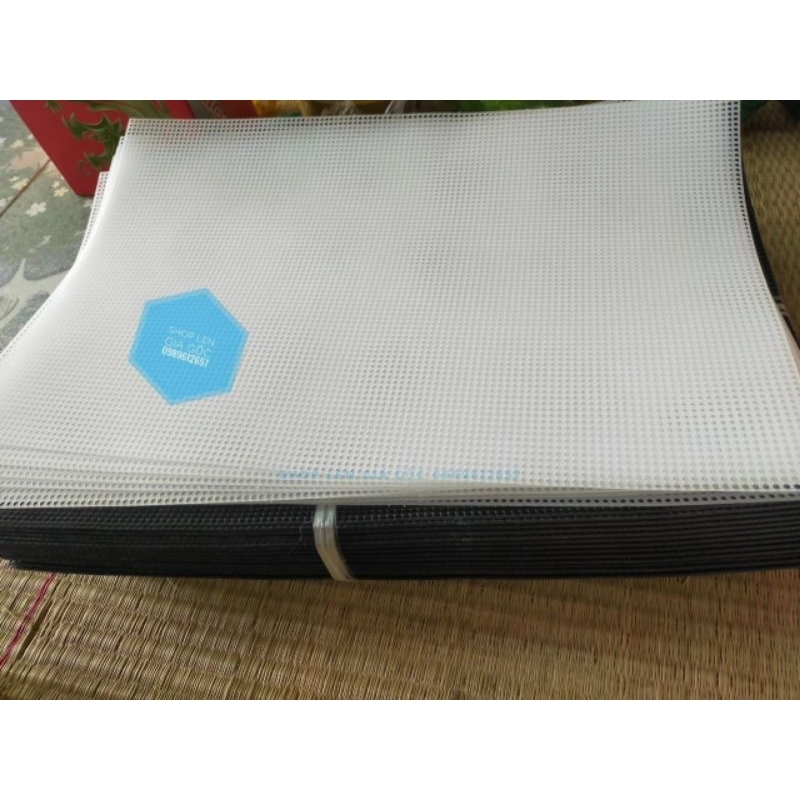 Set 10 tấm nhựa canvas