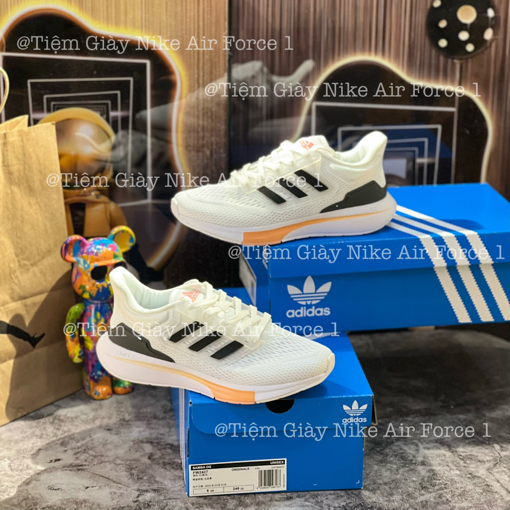 Giày Thể Thao Adidass EQ21 Run Athleticc Shoe Runningg Sneaker White Pink Giày Chạy Bộ EQT Trắng Hồng Giày Chạy Bộ