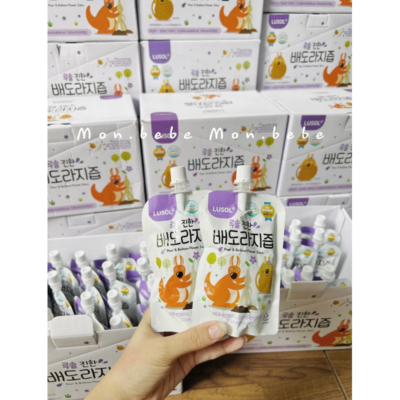 Nước lê và rễ hoa chuông Lusol [Hàng air, date 7/2024]