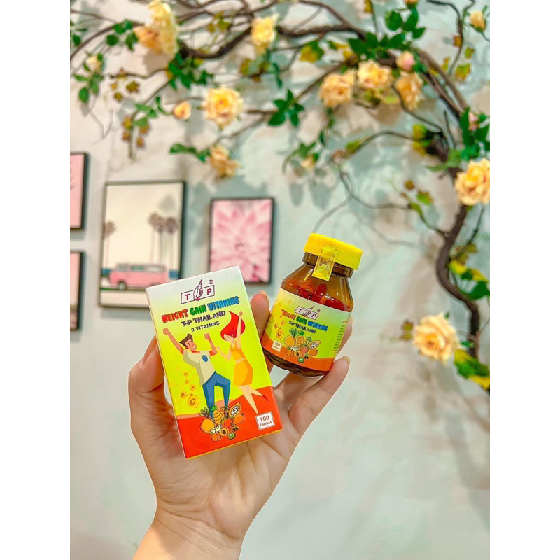 Vitamin trái cây thái lan cho bé từ 3-6 tuổi giúp bé tăng từ 2-4 cân ạ