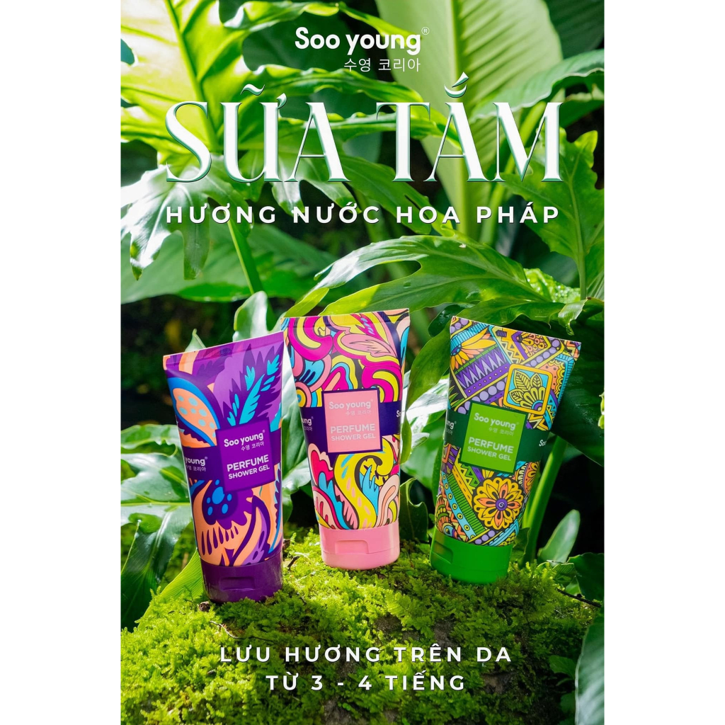 Sữa tắm Nước Hoa Pháp SooYoung 150ml