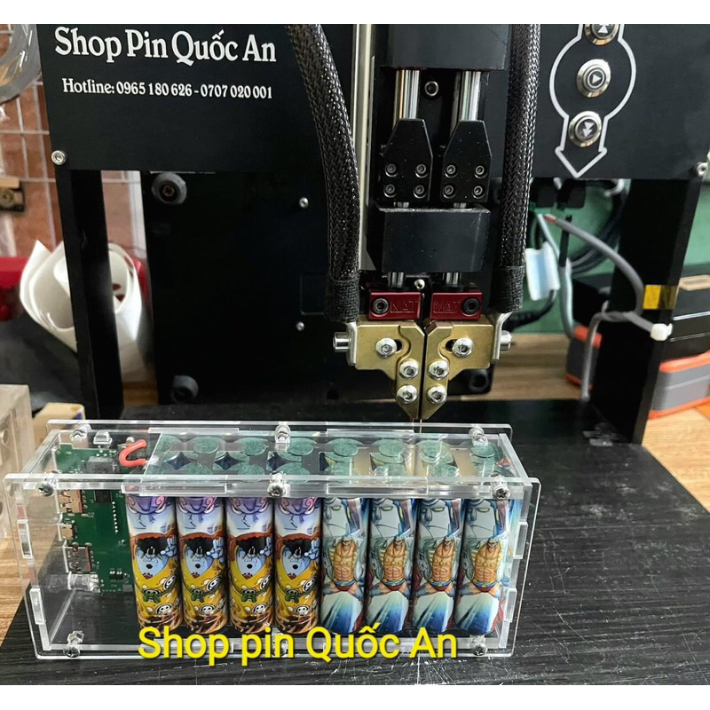 SẠC DỰ PHÒNG Mica 40.000mAh 16cell 18650 Sạc nhanh typeC 22.5W