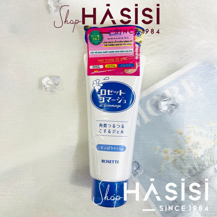 GEL TẨY TẾ BÀO CHẾT MẶT AHA Rosette 120g