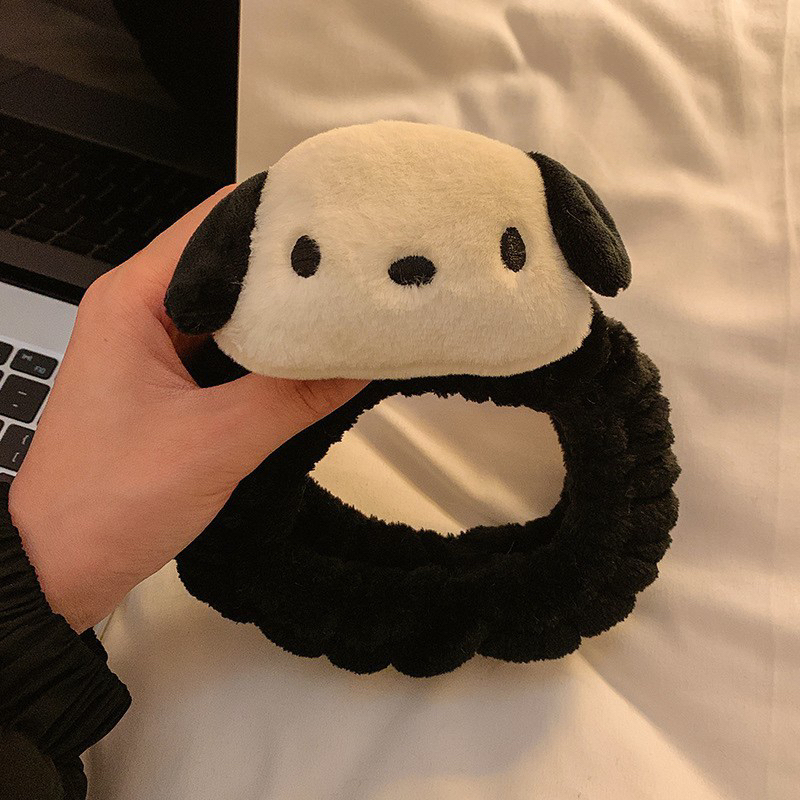 Cài Tóc Băng Đô Tóc Chú Cún Bông Dễ Thương