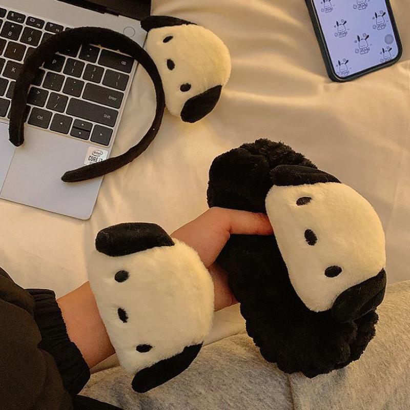 Cài Tóc Băng Đô Tóc Chú Cún Bông Dễ Thương