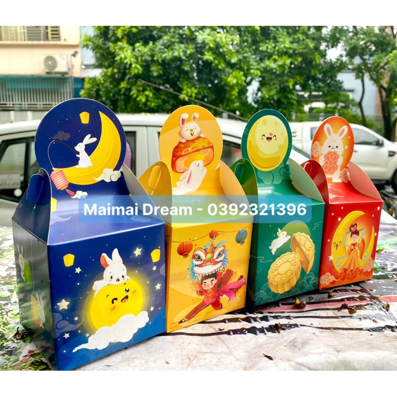 Hộp đựng quà Noel, cute dễ thương , hộp quà giáng sinh