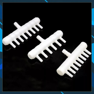 Chia khí nhựa ( đầu vào 8mm , đầu ra 4mm ) , dùng cho máy sủi bể cá