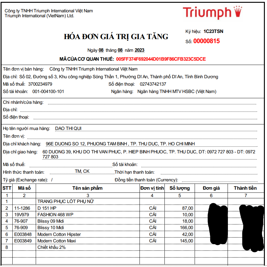 Quần lót nữ, chip cotton - Triumph chính hãng Blissy Cotton 10 Midi