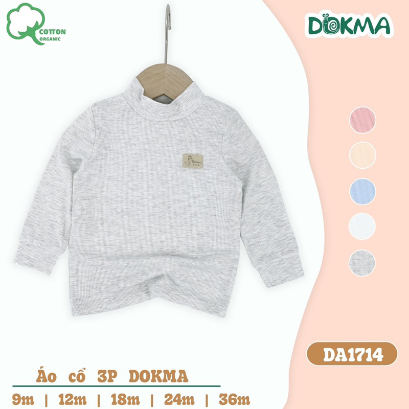 Áo giữ nhiệt Dokma vải tăm cho bé