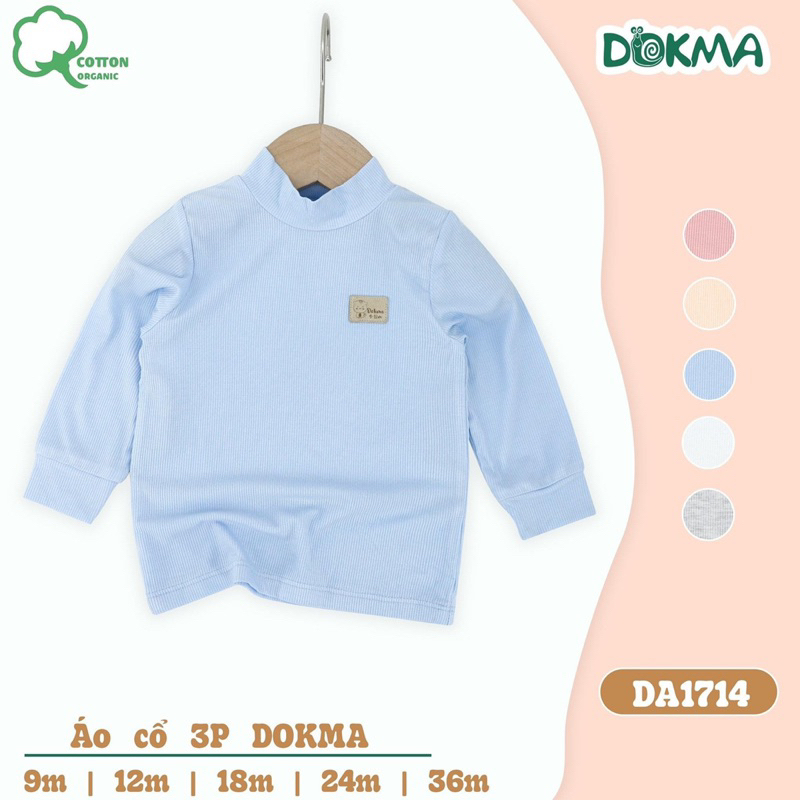 Áo giữ nhiệt Dokma vải tăm cho bé