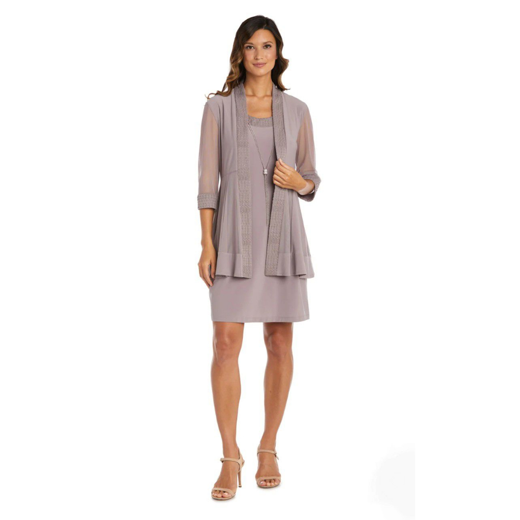 Bộ váy và áo khoác R&M Richards, vnxk, xuất dư, sang xịn