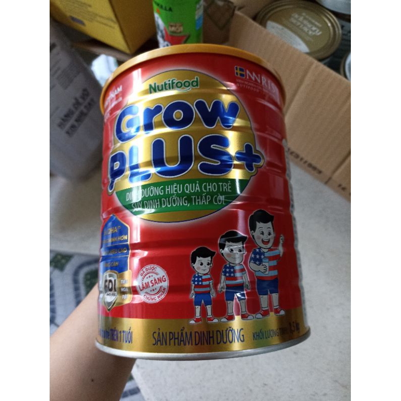 Nutifood grow plus đỏ 1,5 kí date 1/2026