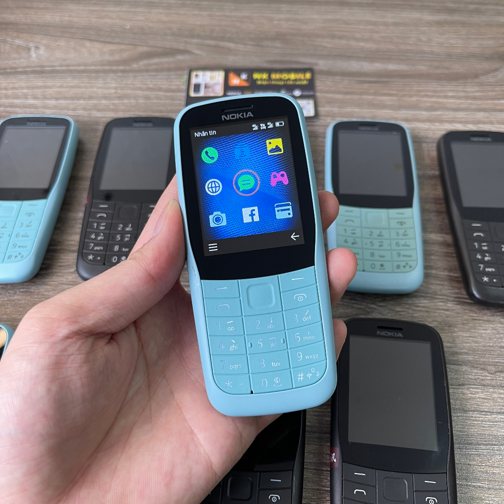 Điện thoại 220 2 sim 4G zin cũ chính hãng