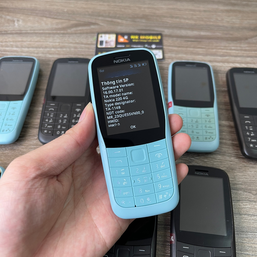 Điện thoại 220 2 sim 4G zin cũ chính hãng